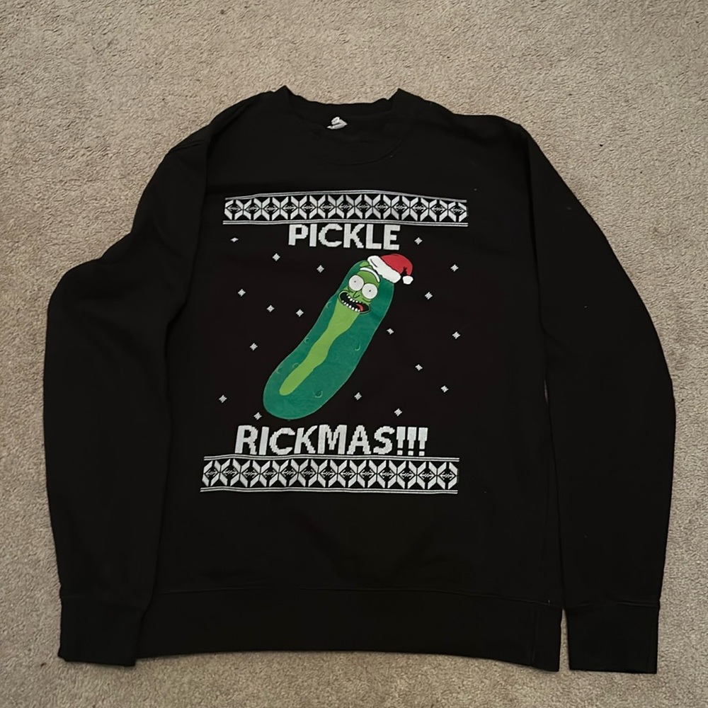 Pickle rickmass sweater